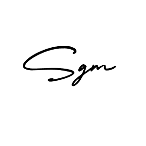 The best way (AmerikaSignatureDemo-Regular) to make a short signature is to pick only two or three words in your name. The name Sgm include a total of six letters. For converting this name. Sgm signature style 3 images and pictures png