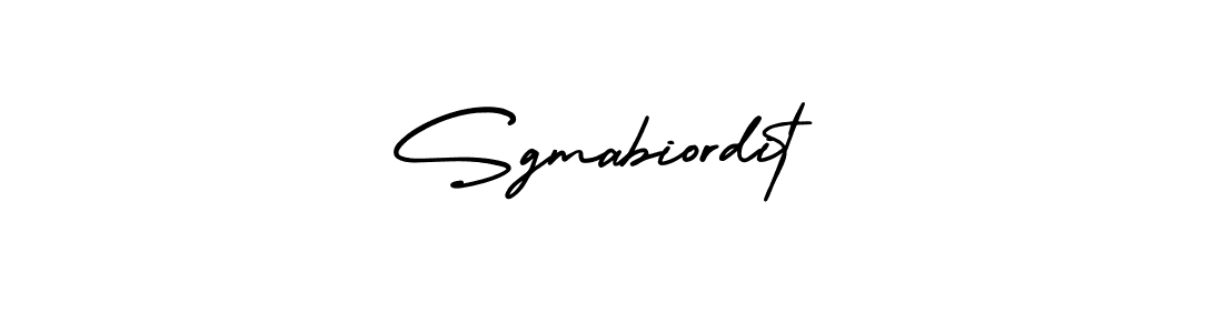 The best way (AmerikaSignatureDemo-Regular) to make a short signature is to pick only two or three words in your name. The name Sgmabiordit include a total of six letters. For converting this name. Sgmabiordit signature style 3 images and pictures png