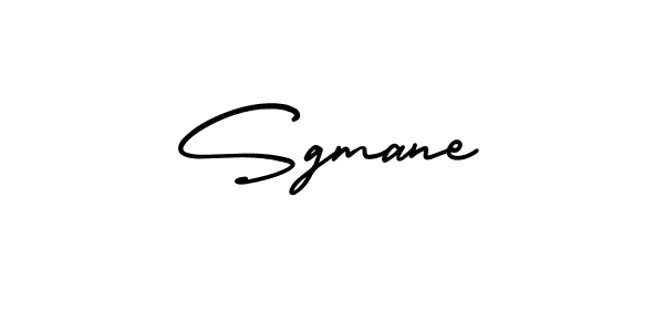 Use a signature maker to create a handwritten signature online. With this signature software, you can design (AmerikaSignatureDemo-Regular) your own signature for name Sgmane. Sgmane signature style 3 images and pictures png