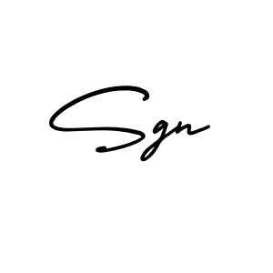 How to make Sgn signature? AmerikaSignatureDemo-Regular is a professional autograph style. Create handwritten signature for Sgn name. Sgn signature style 3 images and pictures png