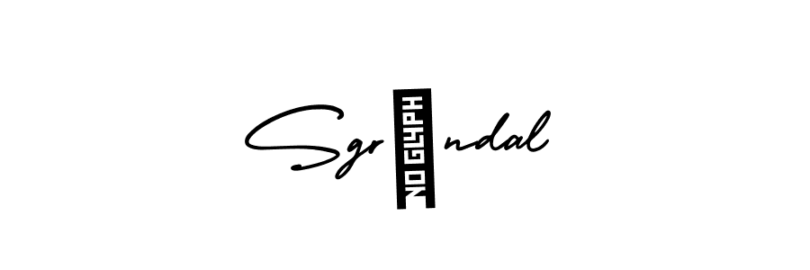 Check out images of Autograph of Sgrøndal name. Actor Sgrøndal Signature Style. AmerikaSignatureDemo-Regular is a professional sign style online. Sgrøndal signature style 3 images and pictures png