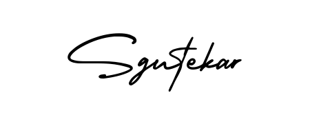 Express your personality with a custom Sgutekar signature crafted with AmerikaSignatureDemo-Regular typography. Free transparent PNG download available. Sgutekar signature style 3 images and pictures png