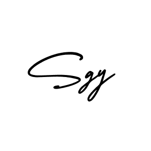 It looks lik you need a new signature style for name Sgy. Design unique handwritten (AmerikaSignatureDemo-Regular) signature with our free signature maker in just a few clicks. Sgy signature style 3 images and pictures png