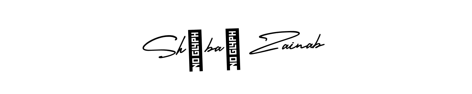 Here are the top 10 professional signature styles for the name Shàbañ Zainab. These are the best autograph styles you can use for your name. Shàbañ Zainab signature style 3 images and pictures png