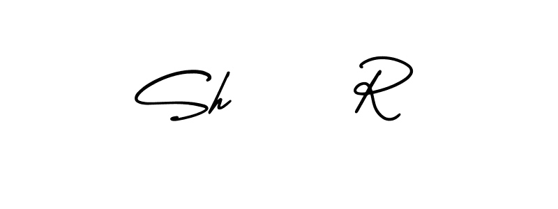 Make a beautiful signature design for name Sh     R. With this signature (AmerikaSignatureDemo-Regular) style, you can create a handwritten signature for free. Sh     R signature style 3 images and pictures png
