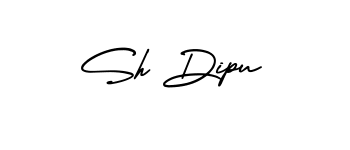 Make a beautiful signature design for name Sh Dipu. Use this online signature maker to create a handwritten signature for free. Sh Dipu signature style 3 images and pictures png