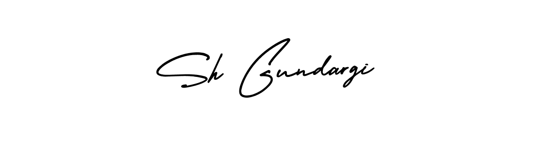 This is the best signature style for the Sh Gundargi name. Also you like these signature font (AmerikaSignatureDemo-Regular). Mix name signature. Sh Gundargi signature style 3 images and pictures png