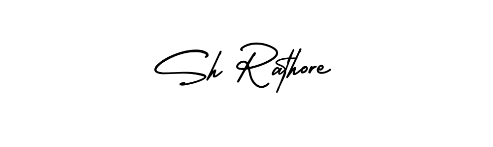 Make a beautiful signature design for name Sh Rathore. Use this online signature maker to create a handwritten signature for free. Sh Rathore signature style 3 images and pictures png