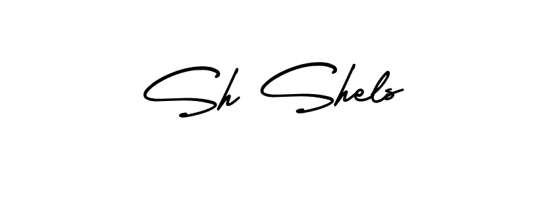 This is the best signature style for the Sh Shels name. Also you like these signature font (AmerikaSignatureDemo-Regular). Mix name signature. Sh Shels signature style 3 images and pictures png