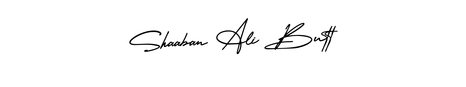 Make a beautiful signature design for name Shaaban Ali Butt. With this signature (AmerikaSignatureDemo-Regular) style, you can create a handwritten signature for free. Shaaban Ali Butt signature style 3 images and pictures png