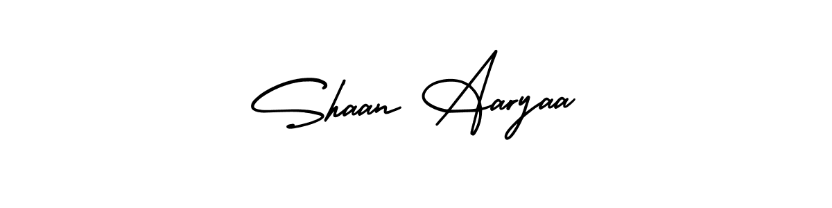 Design your own signature with our free online signature maker. With this signature software, you can create a handwritten (AmerikaSignatureDemo-Regular) signature for name Shaan Aaryaa. Shaan Aaryaa signature style 3 images and pictures png
