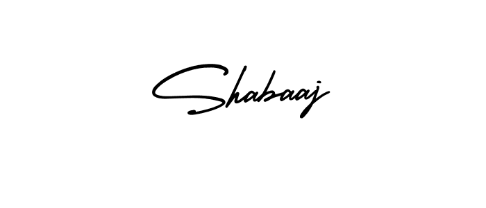 This is the best signature style for the Shabaaj name. Also you like these signature font (AmerikaSignatureDemo-Regular). Mix name signature. Shabaaj signature style 3 images and pictures png