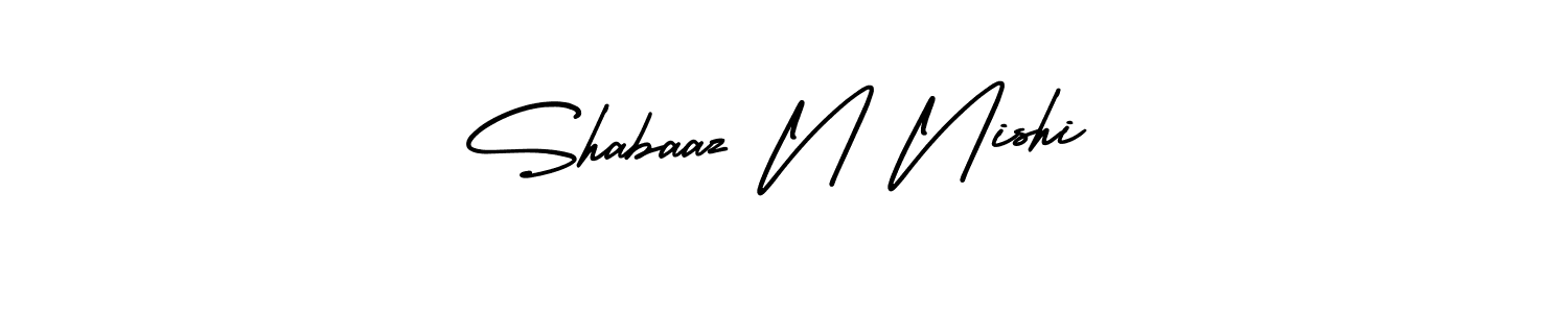 AmerikaSignatureDemo-Regular is a professional signature style that is perfect for those who want to add a touch of class to their signature. It is also a great choice for those who want to make their signature more unique. Get Shabaaz N Nishi name to fancy signature for free. Shabaaz N Nishi signature style 3 images and pictures png