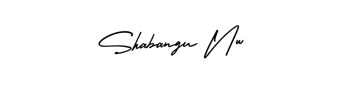 This is the best signature style for the Shabangu Nw name. Also you like these signature font (AmerikaSignatureDemo-Regular). Mix name signature. Shabangu Nw signature style 3 images and pictures png