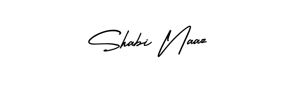 Make a beautiful signature design for name Shabi Naaz. Use this online signature maker to create a handwritten signature for free. Shabi Naaz signature style 3 images and pictures png