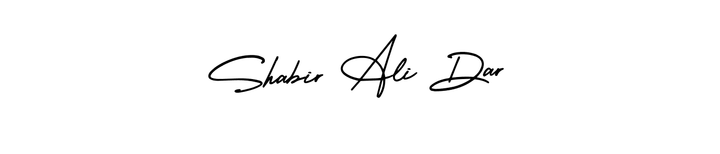 Make a beautiful signature design for name Shabir Ali Dar. Use this online signature maker to create a handwritten signature for free. Shabir Ali Dar signature style 3 images and pictures png