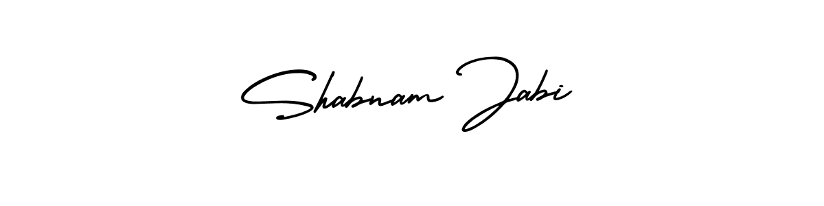 Here are the top 10 professional signature styles for the name Shabnam Jabi. These are the best autograph styles you can use for your name. Shabnam Jabi signature style 3 images and pictures png