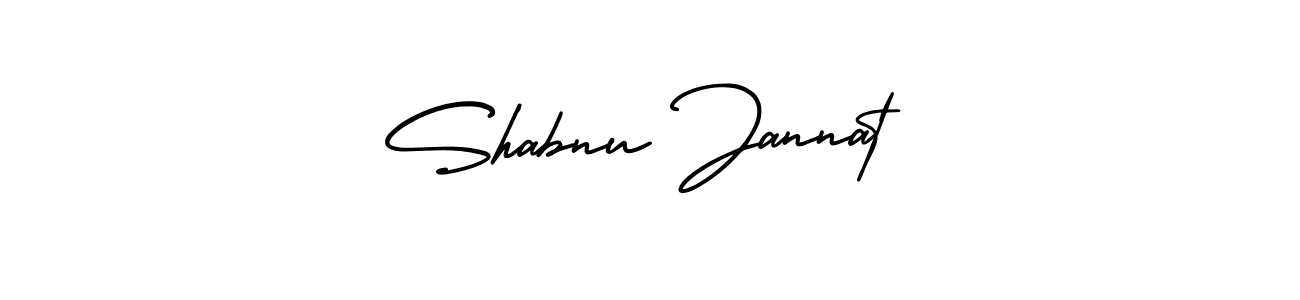 Make a short Shabnu Jannat signature style. Manage your documents anywhere anytime using AmerikaSignatureDemo-Regular. Create and add eSignatures, submit forms, share and send files easily. Shabnu Jannat signature style 3 images and pictures png