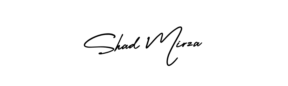 Also we have Shad Mirza name is the best signature style. Create professional handwritten signature collection using AmerikaSignatureDemo-Regular autograph style. Shad Mirza signature style 3 images and pictures png