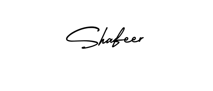 Shafeer stylish signature style. Best Handwritten Sign (AmerikaSignatureDemo-Regular) for my name. Handwritten Signature Collection Ideas for my name Shafeer. Shafeer signature style 3 images and pictures png