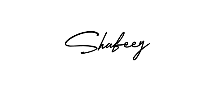 It looks lik you need a new signature style for name Shafeey. Design unique handwritten (AmerikaSignatureDemo-Regular) signature with our free signature maker in just a few clicks. Shafeey signature style 3 images and pictures png