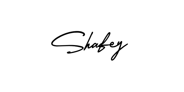 How to make Shafey name signature. Use AmerikaSignatureDemo-Regular style for creating short signs online. This is the latest handwritten sign. Shafey signature style 3 images and pictures png