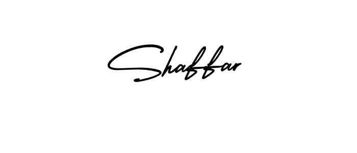 Design your own signature with our free online signature maker. With this signature software, you can create a handwritten (AmerikaSignatureDemo-Regular) signature for name Shaffar. Shaffar signature style 3 images and pictures png