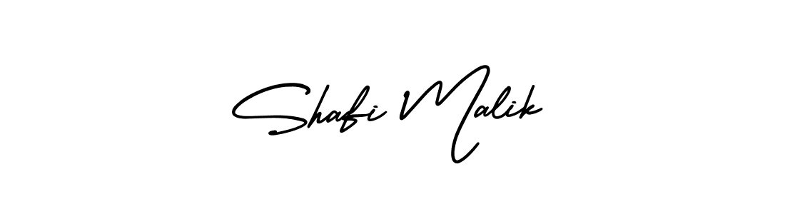 How to make Shafi Malik signature? AmerikaSignatureDemo-Regular is a professional autograph style. Create handwritten signature for Shafi Malik name. Shafi Malik signature style 3 images and pictures png