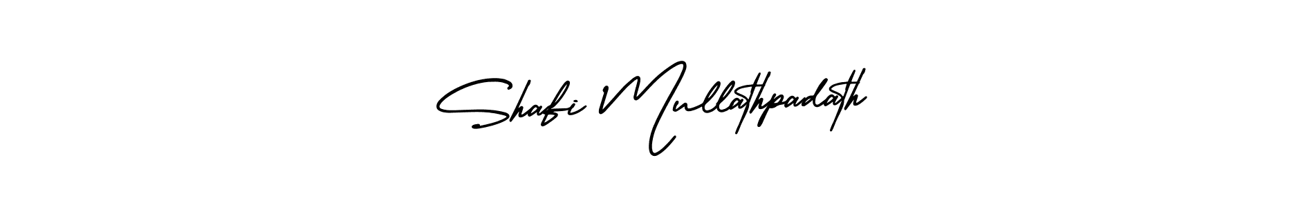 Similarly AmerikaSignatureDemo-Regular is the best handwritten signature design. Signature creator online .You can use it as an online autograph creator for name Shafi Mullathpadath. Shafi Mullathpadath signature style 3 images and pictures png
