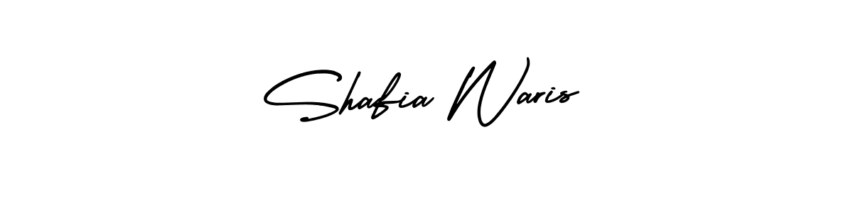 Also we have Shafia Waris name is the best signature style. Create professional handwritten signature collection using AmerikaSignatureDemo-Regular autograph style. Shafia Waris signature style 3 images and pictures png