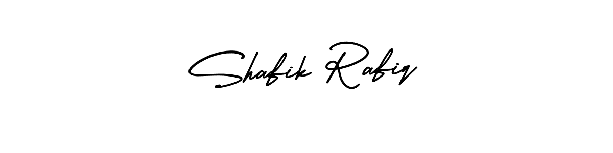 Make a beautiful signature design for name Shafik Rafiq. With this signature (AmerikaSignatureDemo-Regular) style, you can create a handwritten signature for free. Shafik Rafiq signature style 3 images and pictures png