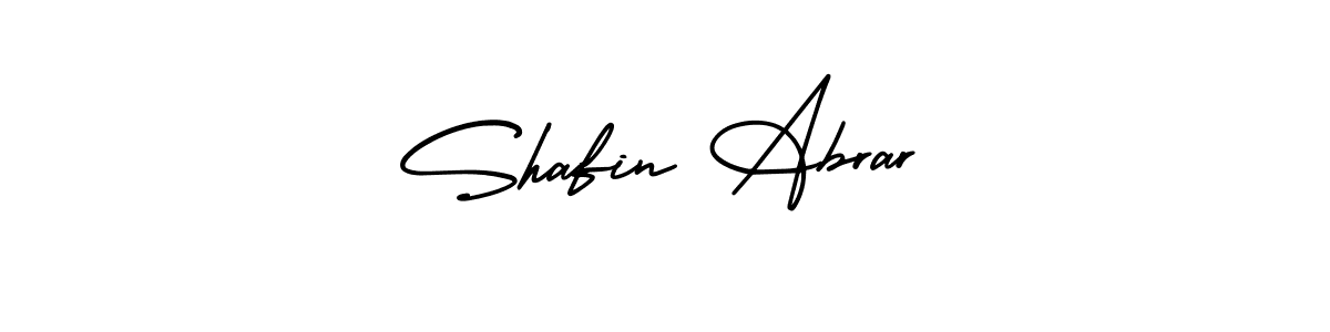 Make a beautiful signature design for name Shafin Abrar. Use this online signature maker to create a handwritten signature for free. Shafin Abrar signature style 3 images and pictures png
