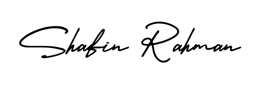 Master the art of signing with Shafin Rahman written in fluent AmerikaSignatureDemo-Regular script. A great template to practice and refine your handwriting. Shafin Rahman signature style 3 images and pictures png
