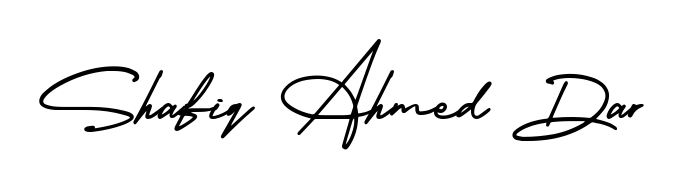 Give your name Shafiq Ahmed Dar an exquisite flair with the AmerikaSignatureDemo-Regular script font. Ideal for contracts, resumes, and formal letterheads. Shafiq Ahmed Dar signature style 3 images and pictures png