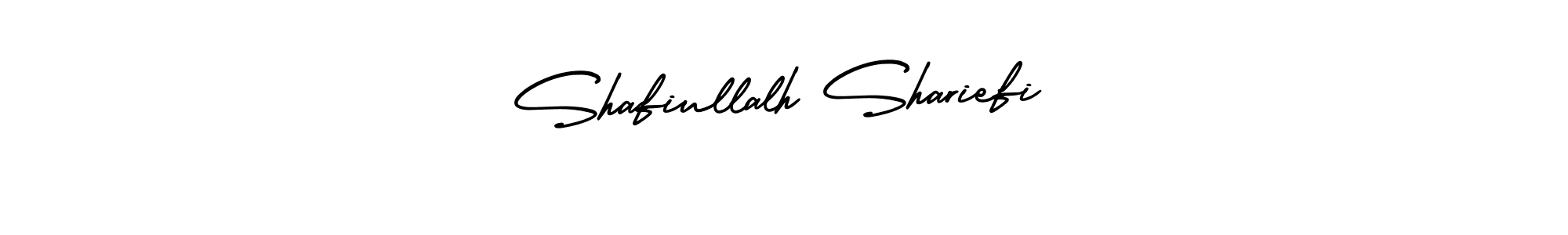 Also we have Shafiullalh Shariefi name is the best signature style. Create professional handwritten signature collection using AmerikaSignatureDemo-Regular autograph style. Shafiullalh Shariefi signature style 3 images and pictures png