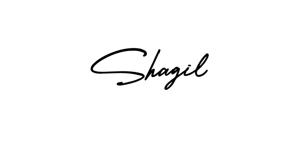 Create a beautiful signature design for name Shagil. With this signature (AmerikaSignatureDemo-Regular) fonts, you can make a handwritten signature for free. Shagil signature style 3 images and pictures png