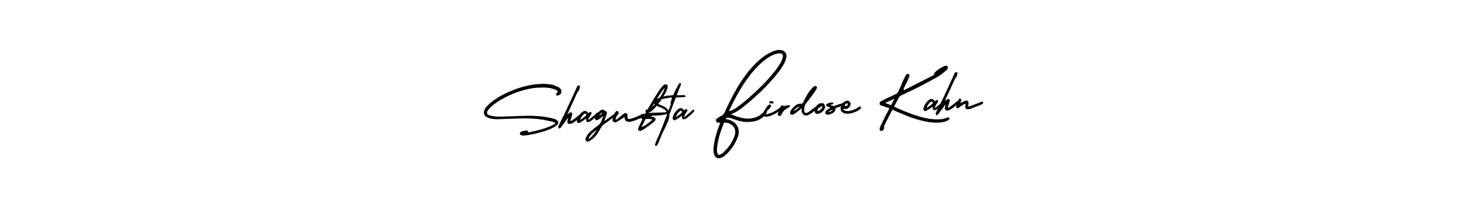 How to Draw Shagufta Firdose Kahn signature style? AmerikaSignatureDemo-Regular is a latest design signature styles for name Shagufta Firdose Kahn. Shagufta Firdose Kahn signature style 3 images and pictures png