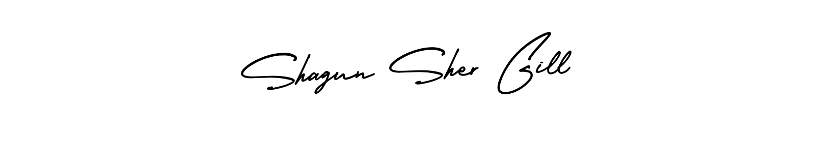 Similarly AmerikaSignatureDemo-Regular is the best handwritten signature design. Signature creator online .You can use it as an online autograph creator for name Shagun Sher Gill. Shagun Sher Gill signature style 3 images and pictures png
