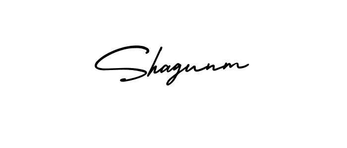 Similarly AmerikaSignatureDemo-Regular is the best handwritten signature design. Signature creator online .You can use it as an online autograph creator for name Shagunm. Shagunm signature style 3 images and pictures png