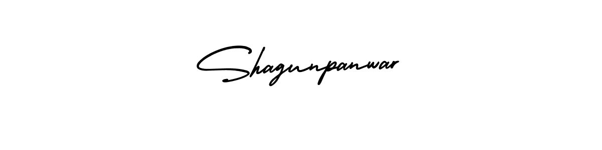 AmerikaSignatureDemo-Regular is a professional signature style that is perfect for those who want to add a touch of class to their signature. It is also a great choice for those who want to make their signature more unique. Get Shagunpanwar name to fancy signature for free. Shagunpanwar signature style 3 images and pictures png