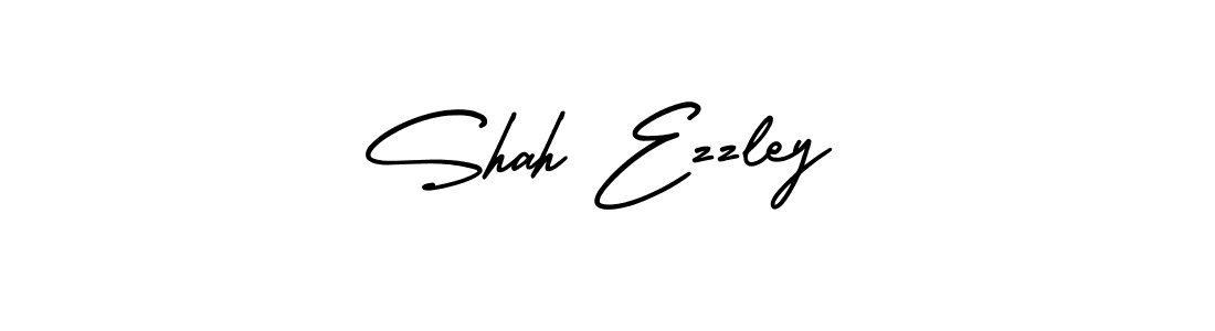 Use a signature maker to create a handwritten signature online. With this signature software, you can design (AmerikaSignatureDemo-Regular) your own signature for name Shah Ezzley. Shah Ezzley signature style 3 images and pictures png