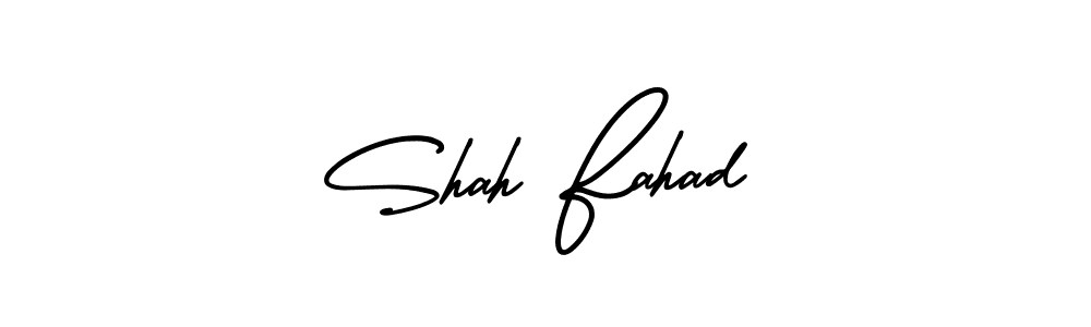 How to make Shah Fahad signature? AmerikaSignatureDemo-Regular is a professional autograph style. Create handwritten signature for Shah Fahad name. Shah Fahad signature style 3 images and pictures png