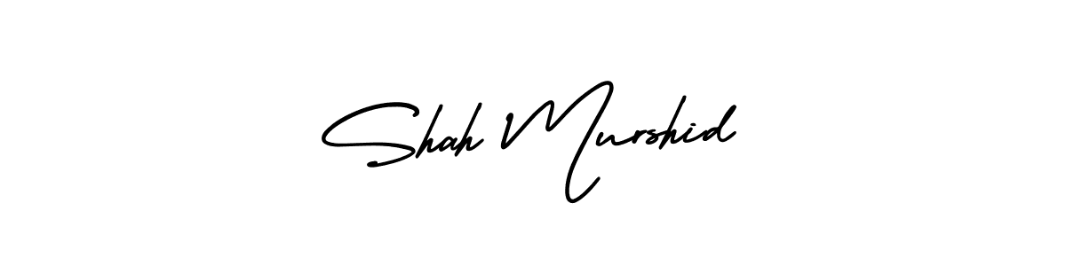Make a beautiful signature design for name Shah Murshid. With this signature (AmerikaSignatureDemo-Regular) style, you can create a handwritten signature for free. Shah Murshid signature style 3 images and pictures png