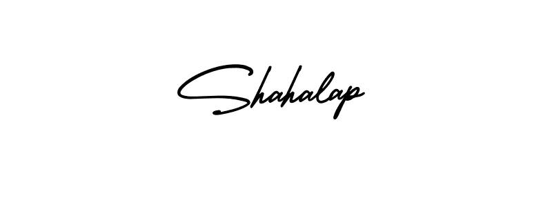 Make a beautiful signature design for name Shahalap. With this signature (AmerikaSignatureDemo-Regular) style, you can create a handwritten signature for free. Shahalap signature style 3 images and pictures png