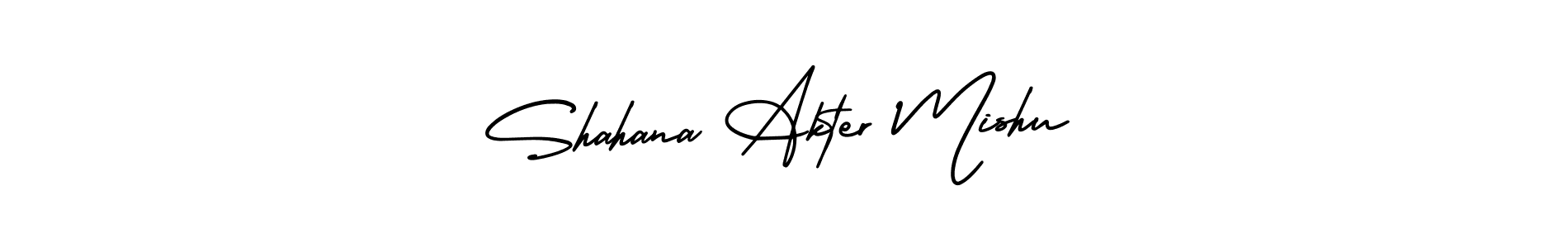 Check out images of Autograph of Shahana Akter Mishu name. Actor Shahana Akter Mishu Signature Style. AmerikaSignatureDemo-Regular is a professional sign style online. Shahana Akter Mishu signature style 3 images and pictures png