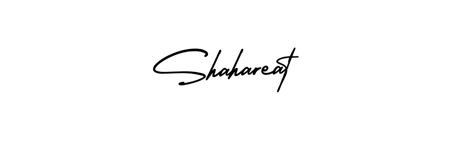 Also we have Shahareat name is the best signature style. Create professional handwritten signature collection using AmerikaSignatureDemo-Regular autograph style. Shahareat signature style 3 images and pictures png
