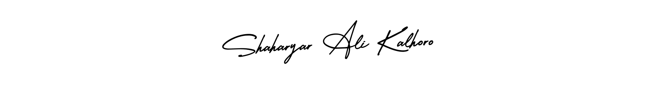 Make a short Shaharyar Ali Kalhoro signature style. Manage your documents anywhere anytime using AmerikaSignatureDemo-Regular. Create and add eSignatures, submit forms, share and send files easily. Shaharyar Ali Kalhoro signature style 3 images and pictures png