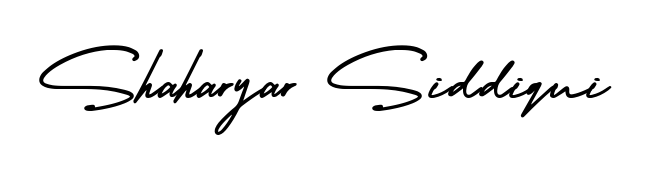 Make a beautiful signature design for name Shaharyar Siddiqui. Use this online signature maker to create a handwritten signature for free. Shaharyar Siddiqui signature style 3 images and pictures png