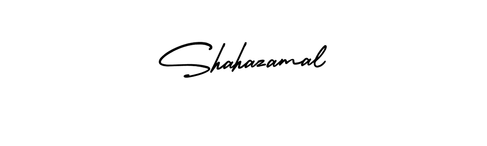 Make a beautiful signature design for name Shahazamal. Use this online signature maker to create a handwritten signature for free. Shahazamal signature style 3 images and pictures png