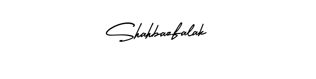 It looks lik you need a new signature style for name Shahbazfalak. Design unique handwritten (AmerikaSignatureDemo-Regular) signature with our free signature maker in just a few clicks. Shahbazfalak signature style 3 images and pictures png